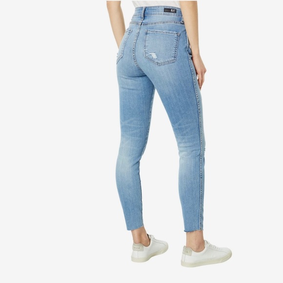 KUT from the Kloth Connie High-Rise Ankle Skinny Raw Hem size 0 jeans - Picture 5 of 14